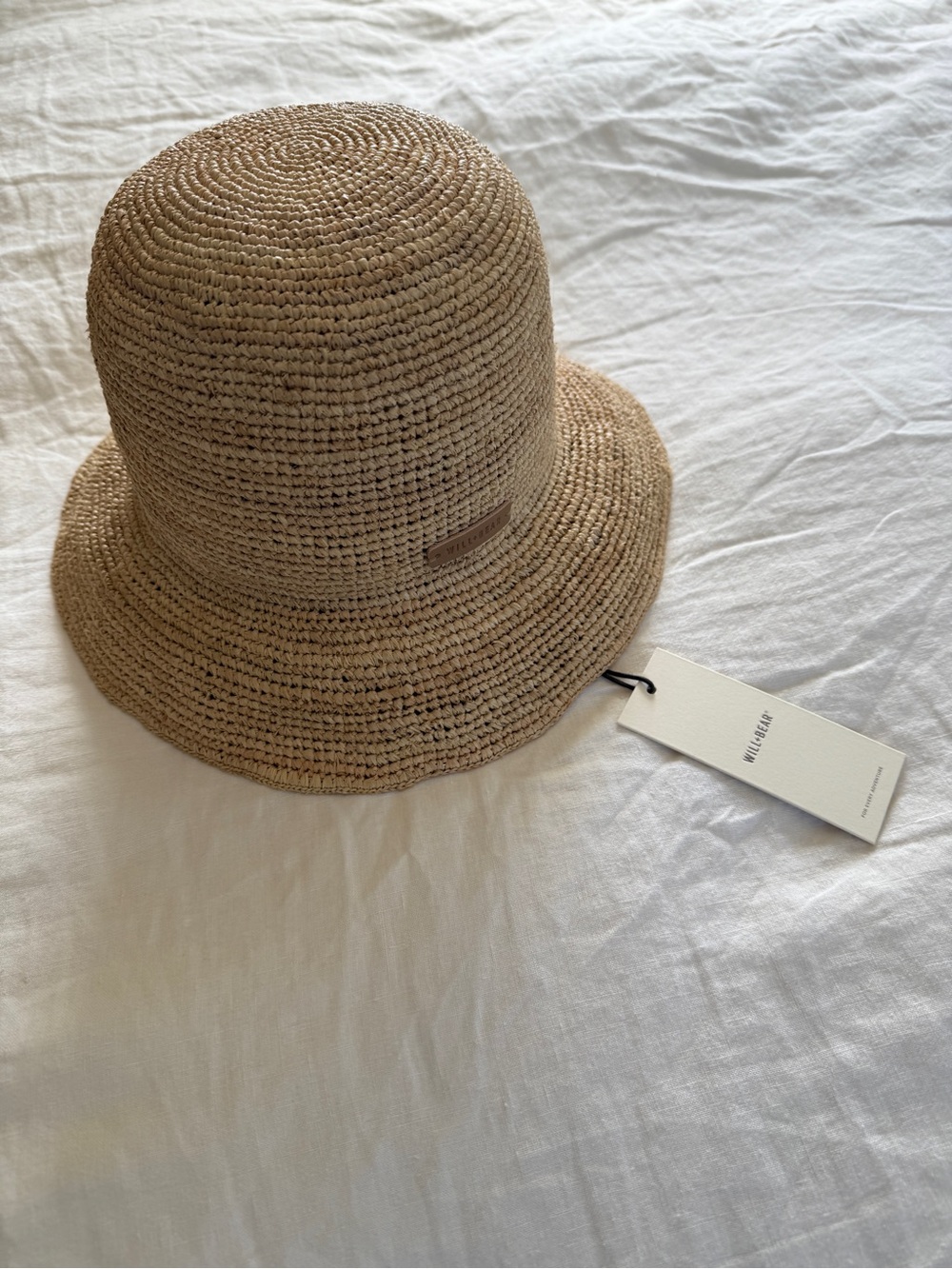 Sunny Sand | Crushable Straw Bucket Hat